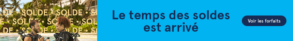 Promotion. Le temps des soldes est arrivé. Voir les forfaits.