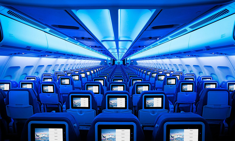 Nouvelle cabine - Air Transat