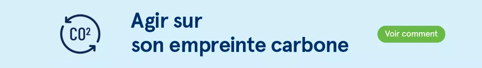 Agir sur son empreinte carbone. Voir comment.