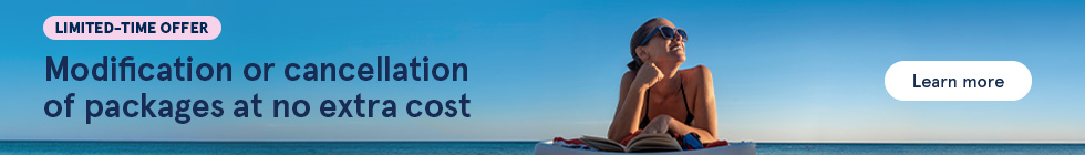 Limited-time offer. Modification or cancellation at no extra cost. Learn more.